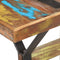 vidaXL - Eettafel - 140x70x76 - cm - massief - gerecycled - hout