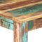 vidaXL - Eettafel - 140x70x76 - cm - massief - gerecycled - hout