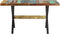 vidaXL - Eettafel - 140x70x76 - cm - massief - gerecycled - hout