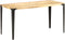 vidaXL - Eettafel - 140x70x76 - cm - massief - mangohout