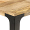 vidaXL - Eettafel - 140x70x76 - cm - massief - mangohout