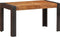 vidaXL - Eettafel - 140x70x76 - cm - massief - ruw - mangohout