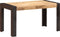vidaXL - Eettafel - 140x70x76 - cm - massief - ruw - mangohout