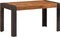 vidaXL - Eettafel - 140x70x76 - cm - massief - ruw - mangohout