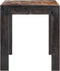 vidaXL - Eettafel - 140x70x76 - cm - massief - ruw - mangohout
