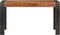 vidaXL - Eettafel - 140x70x76 - cm - massief - ruw - mangohout