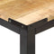 vidaXL - Eettafel - 140x70x76 - cm - massief - ruw - mangohout