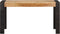 vidaXL - Eettafel - 140x70x76 - cm - massief - ruw - mangohout
