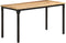vidaXL - Eettafel - 140x70x76 - cm - ruw - mangohout