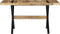 vidaXL - Eettafel - 140x70x76 - cm - ruw - mangohout