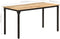 vidaXL - Eettafel - 140x70x76 - cm - ruw - mangohout