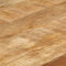 vidaXL - Eettafel - 140x70x76 - cm - ruw - mangohout