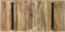 vidaXL - Eettafel - 140x70x76 - cm - ruw - mangohout