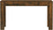 vidaXL - Eettafel - 140x74,5x76 - cm - bewerkt - hout - gerookt - eikenkleurig