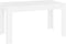vidaXL - Eettafel - 140x74,5x76 - cm - bewerkt - hout - wit