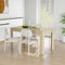 vidaXL - Eettafel - 140x74,5x76 - cm - spaanplaat - sonoma - eikenkleurig