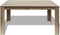 vidaXL - Eettafel - 140x80x75 - cm - eikenkleurig