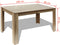 vidaXL - Eettafel - 140x80x75 - cm - eikenkleurig