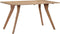 vidaXL - Eettafel - 140x80x76 - cm - massief - acaciahout
