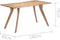 vidaXL - Eettafel - 140x80x76 - cm - massief - acaciahout