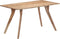 vidaXL - Eettafel - 140x80x76 - cm - massief - acaciahout