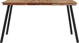 vidaXL - Eettafel - 148x97x76 - cm - massief - teakhout