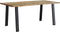 vidaXL - Eettafel - 150x90x75 - cm - massief - acaciahout