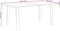 vidaXL - Eettafel - 150x90x75 - cm - massief - acaciahout