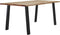 vidaXL - Eettafel - 150x90x75 - cm - massief - acaciahout