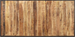 vidaXL - Eettafel - 160 - cm - ruw - mangohout
