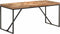 vidaXL - Eettafel - 160x70x76 - cm - massief - acaciahout - en - mangohout
