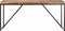 vidaXL - Eettafel - 160x70x76 - cm - massief - acaciahout - en - mangohout