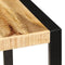 vidaXL - Eettafel - 160x80x75 - cm - massief - mangohout