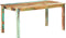 vidaXL - Eettafel - 160x80x76 - cm - massief - gerecycled - hout