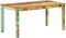 vidaXL - Eettafel - 160x80x76 - cm - massief - gerecycled - hout
