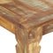 vidaXL - Eettafel - 160x80x76 - cm - massief - gerecycled - hout