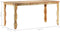 vidaXL - Eettafel - 160x80x76 - cm - massief - gerecycled - hout
