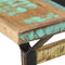 vidaXL - Eettafel - 160x80x76 - cm - massief - gerecycled - hout