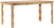 vidaXL - Eettafel - 160x80x76 - cm - massief - gerecycled - hout