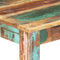 vidaXL - Eettafel - 160x80x76 - cm - massief - gerecycled - hout