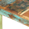 vidaXL - Eettafel - 160x80x76 - cm - massief - gerecycled - hout
