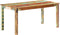 vidaXL - Eettafel - 160x80x76 - cm - massief - gerecycled - hout