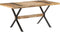 vidaXL - Eettafel - 160x80x76 - cm - ruw - mangohout