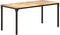 vidaXL - Eettafel - 160x80x76 - cm - ruw - mangohout