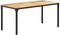 vidaXL - Eettafel - 160x80x76 - cm - ruw - mangohout