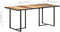 vidaXL - Eettafel - 180 - cm - massief - gerecycled - hout