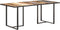 vidaXL - Eettafel - 180 - cm - massief - gerecycled - hout