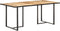 vidaXL - Eettafel - 180 - cm - ruw - mangohout