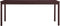 vidaXL - Eettafel - 180x90x73 - cm - grenenhout - donkerbruin
