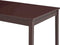 vidaXL - Eettafel - 180x90x73 - cm - grenenhout - donkerbruin